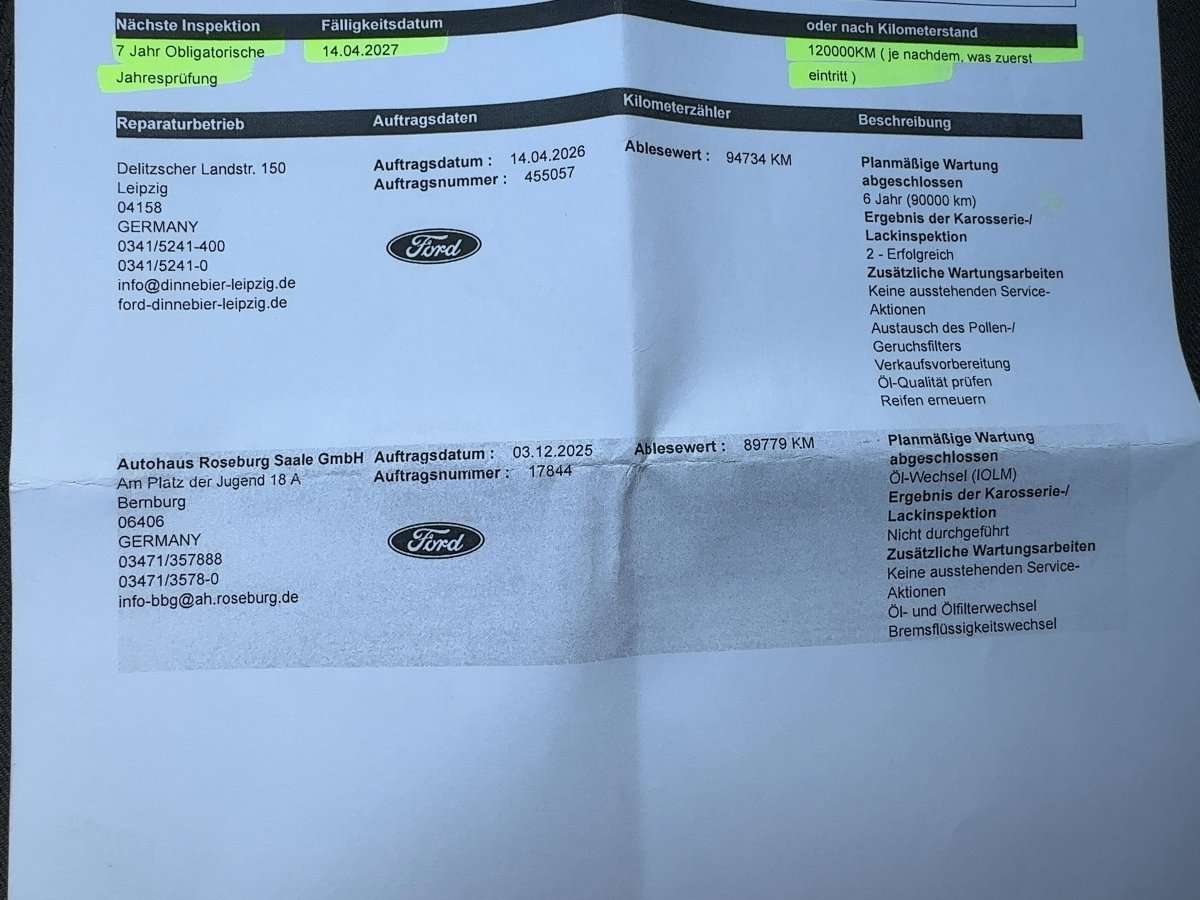 Fahrzeugbild eines Ford Grand Tourneo