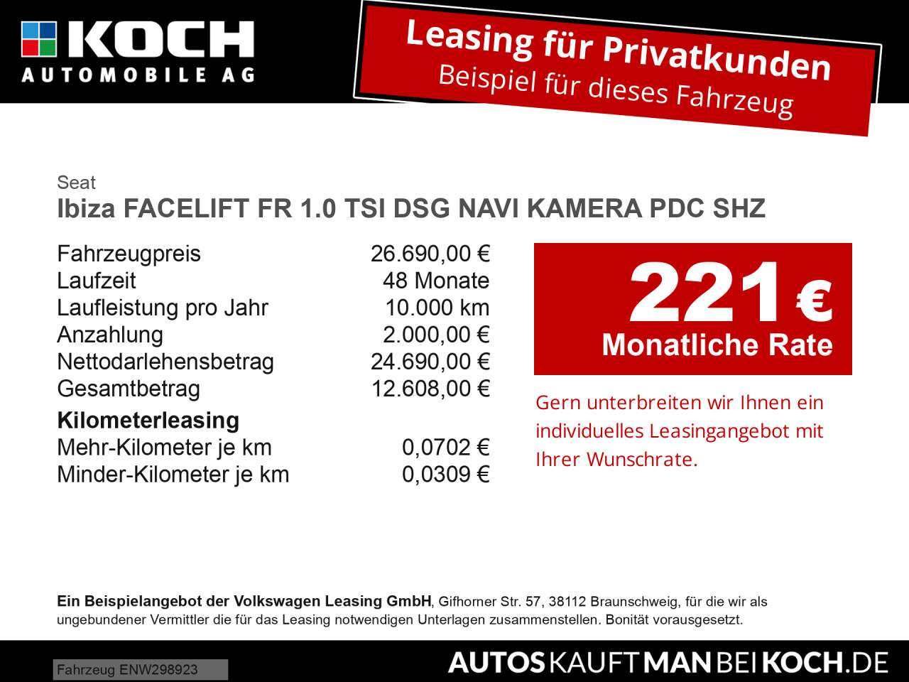 Fahrzeugbild eines SEAT Ibiza