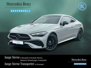 Schräge Frontansicht auf einen Mercedes-Benz CLE , freigestellt