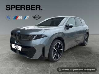 Schräge Frontansicht auf einen BMW ix3 , freigestellt