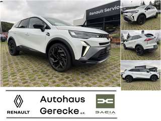 Schräge Frontansicht auf einen Renault Symbioz , freigestellt