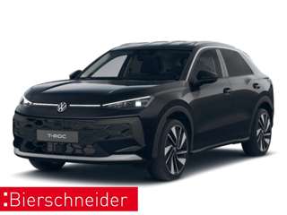 Schräge Frontansicht auf einen Volkswagen T-Roc , freigestellt