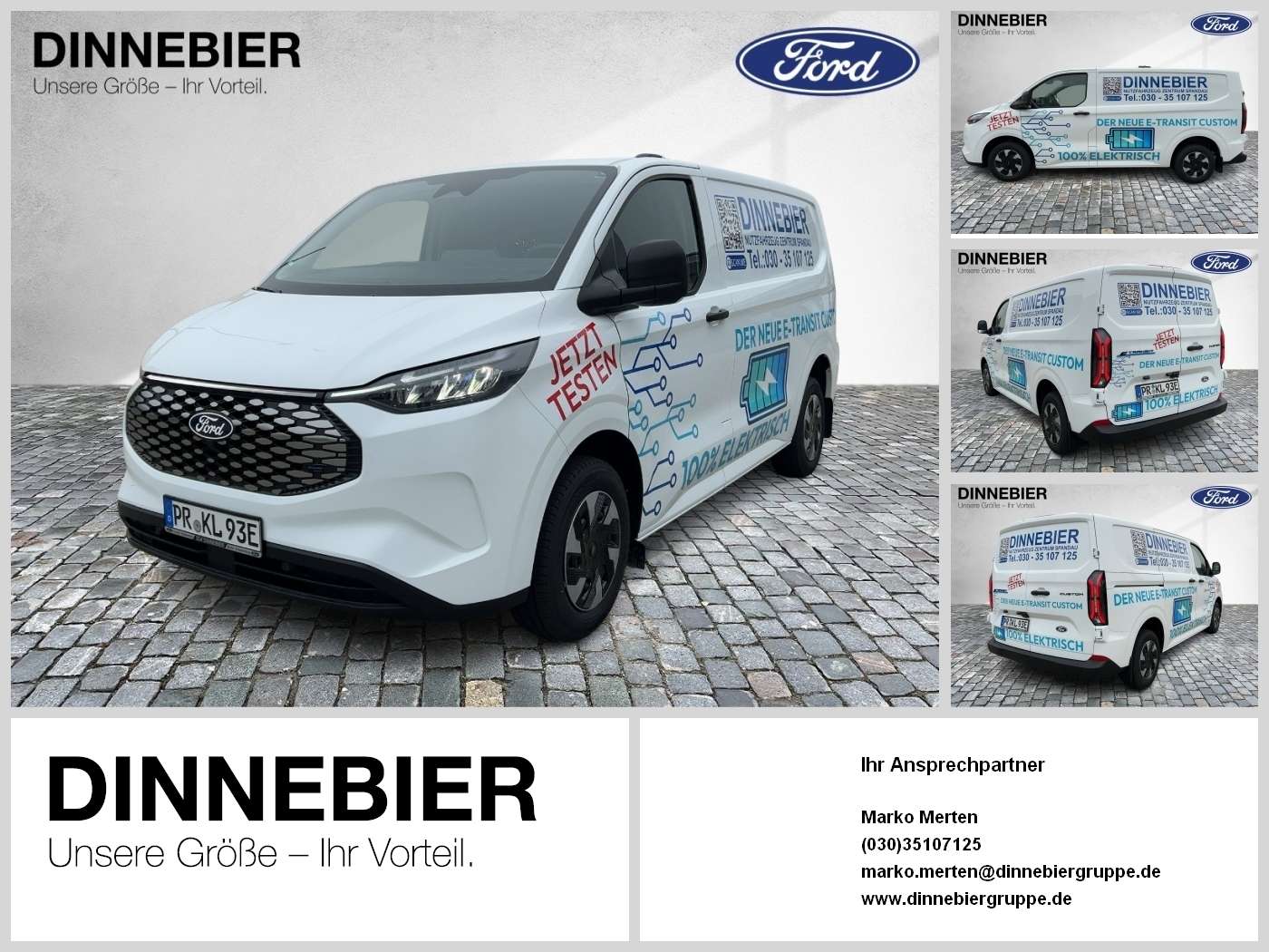 Fahrzeugbild eines Ford Transit Custom