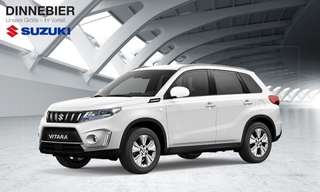 Schräge Frontansicht auf einen Suzuki Vitara , freigestellt