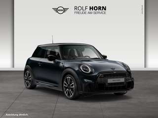 Schräge Frontansicht auf einen MINI COOPER , freigestellt