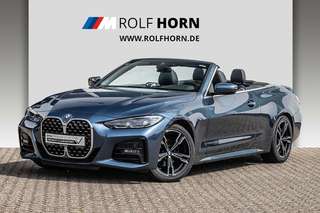 Schräge Frontansicht auf einen BMW 4er-Reihe , freigestellt