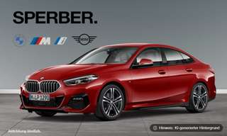 Schräge Frontansicht auf einen BMW 2er-Reihe , freigestellt