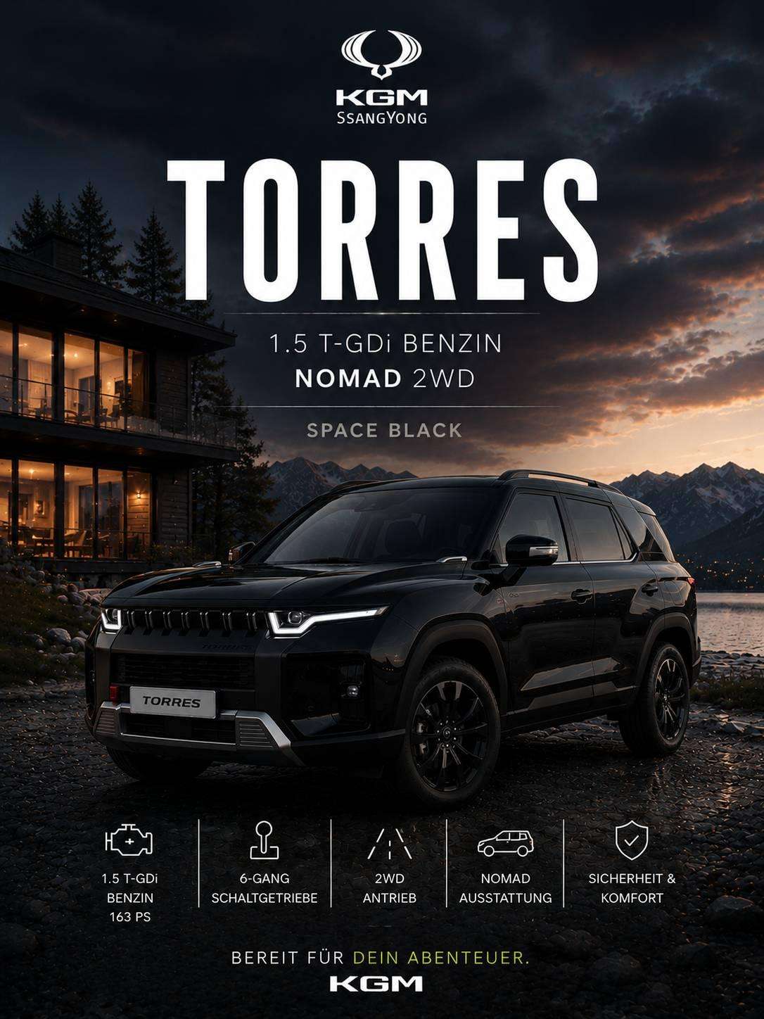 Fahrzeugbild eines KGM Torres