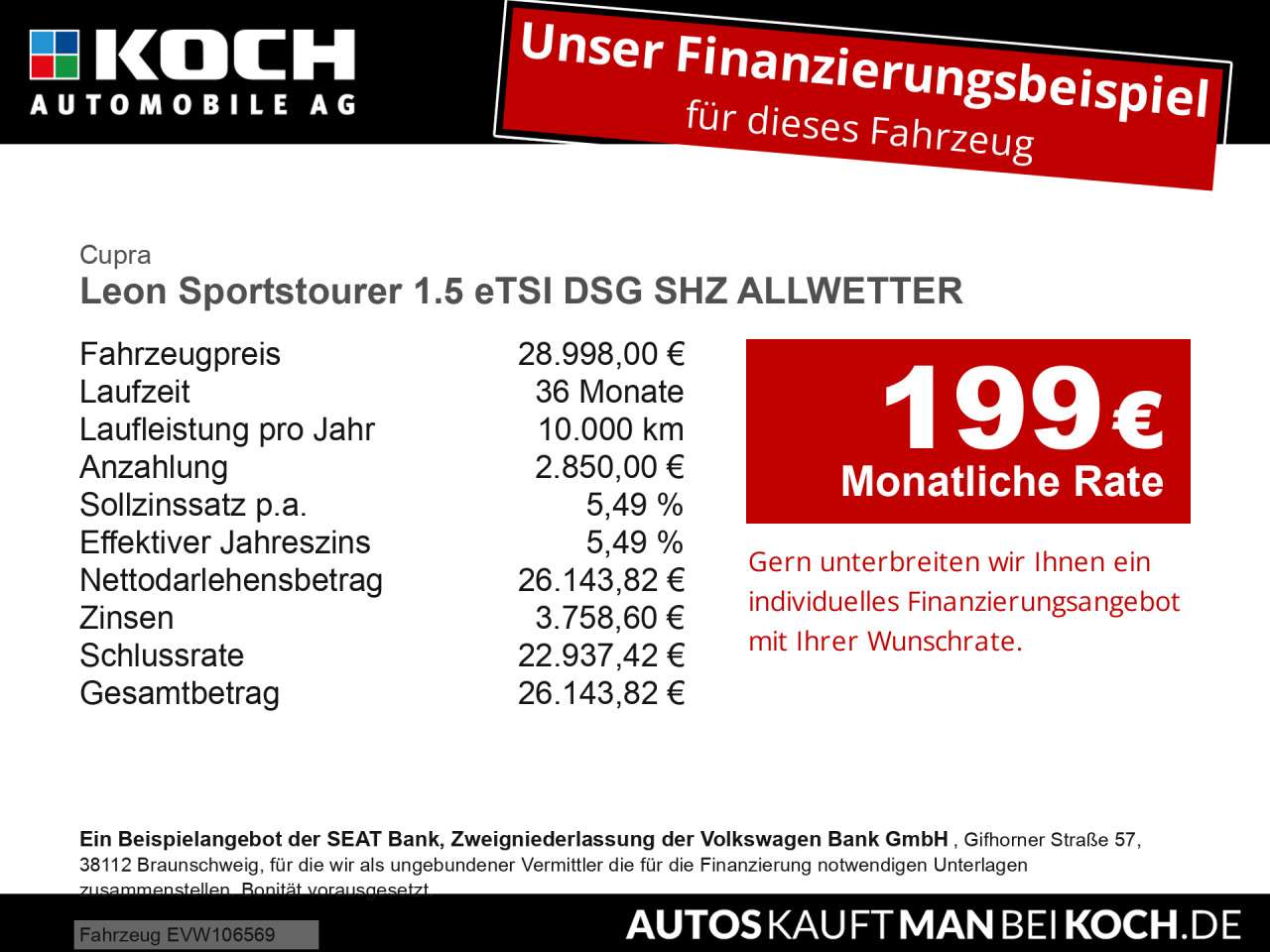 Fahrzeugbild eines CUPRA Leon