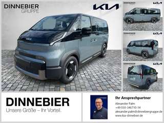 Schräge Frontansicht auf einen Kia PV5 Passenger , freigestellt