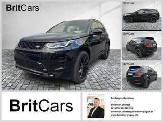 Schräge Frontansicht auf einen Land Rover Discovery Sport , freigestellt