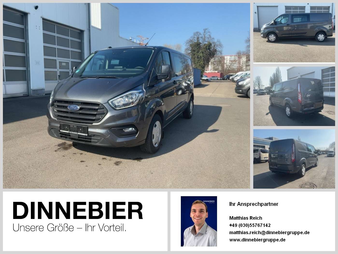 Fahrzeugbild eines Ford Transit Custom