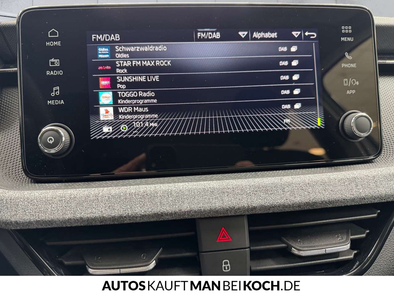 Fahrzeugbild eines Skoda Scala