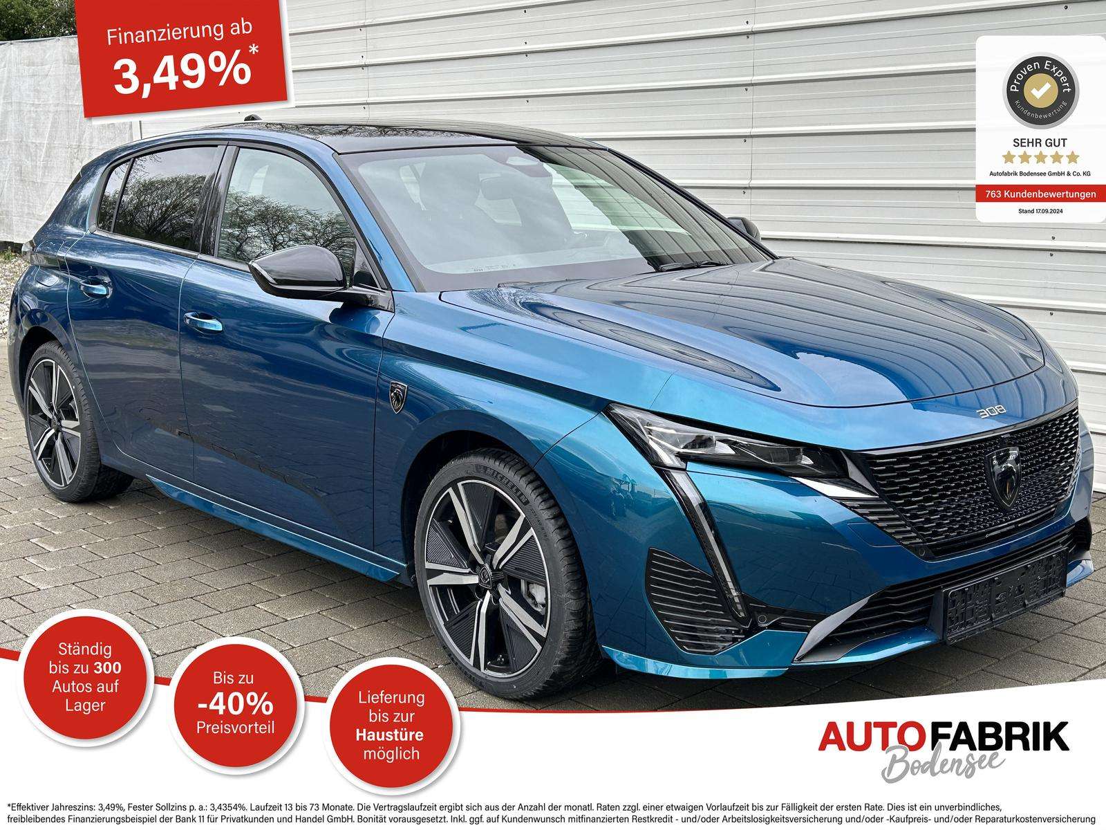 Fahrzeugbild eines Peugeot 308