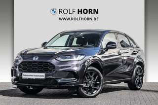 Schräge Frontansicht auf einen Honda ZR-V , freigestellt