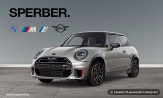 Schräge Frontansicht auf einen MINI MINI , freigestellt