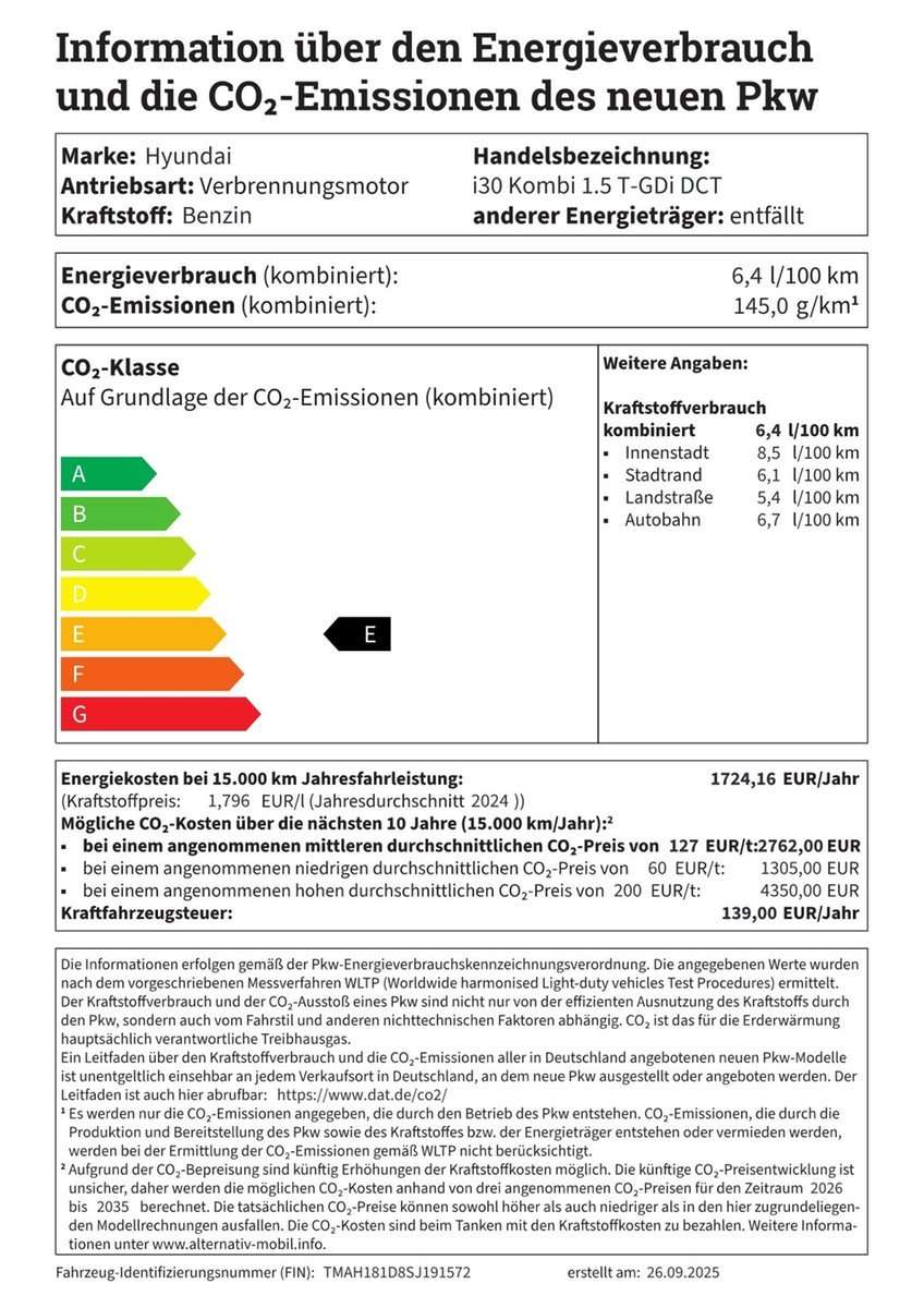 Fahrzeugbild eines Hyundai i30
