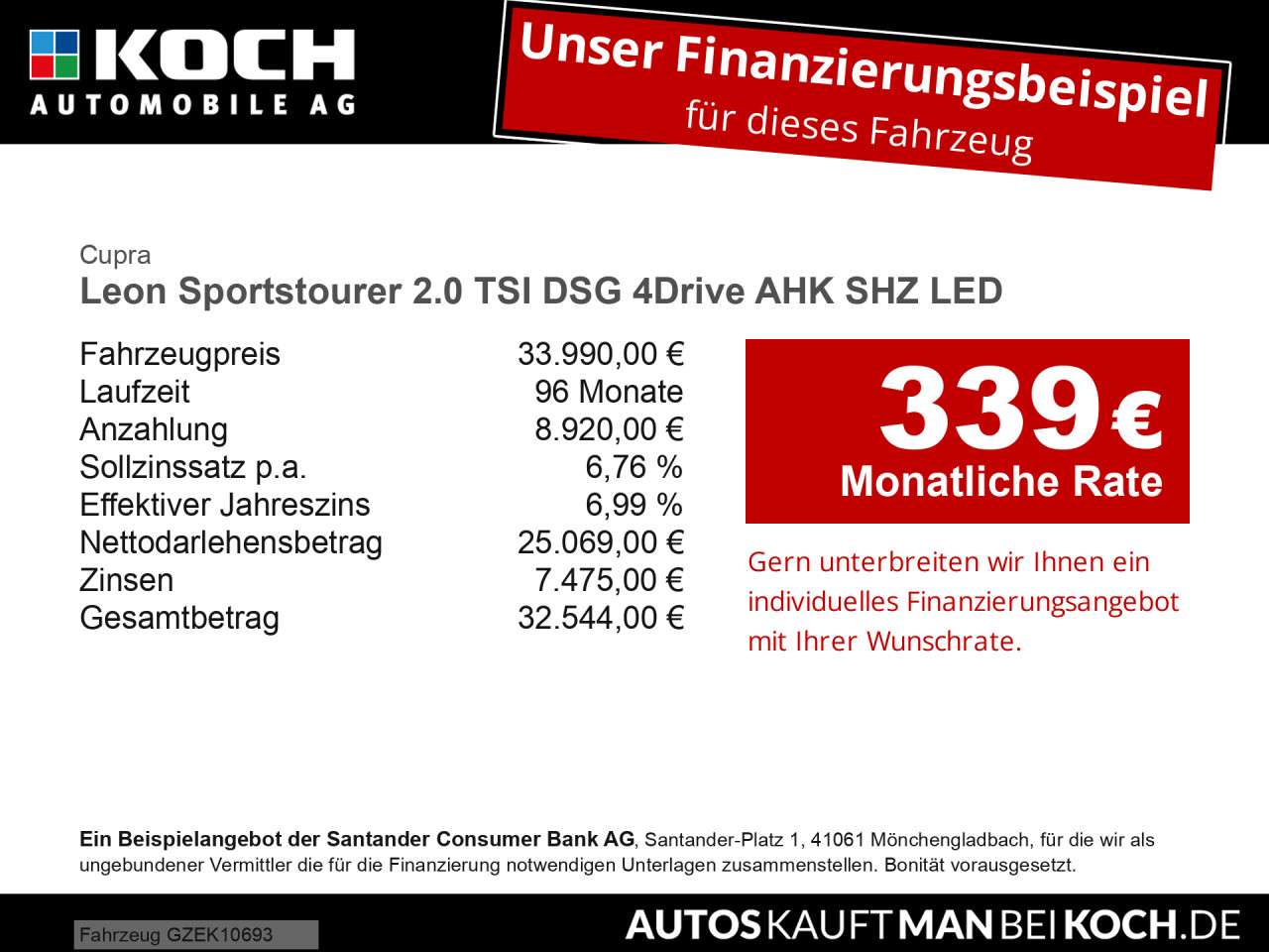 Fahrzeugbild eines CUPRA Leon