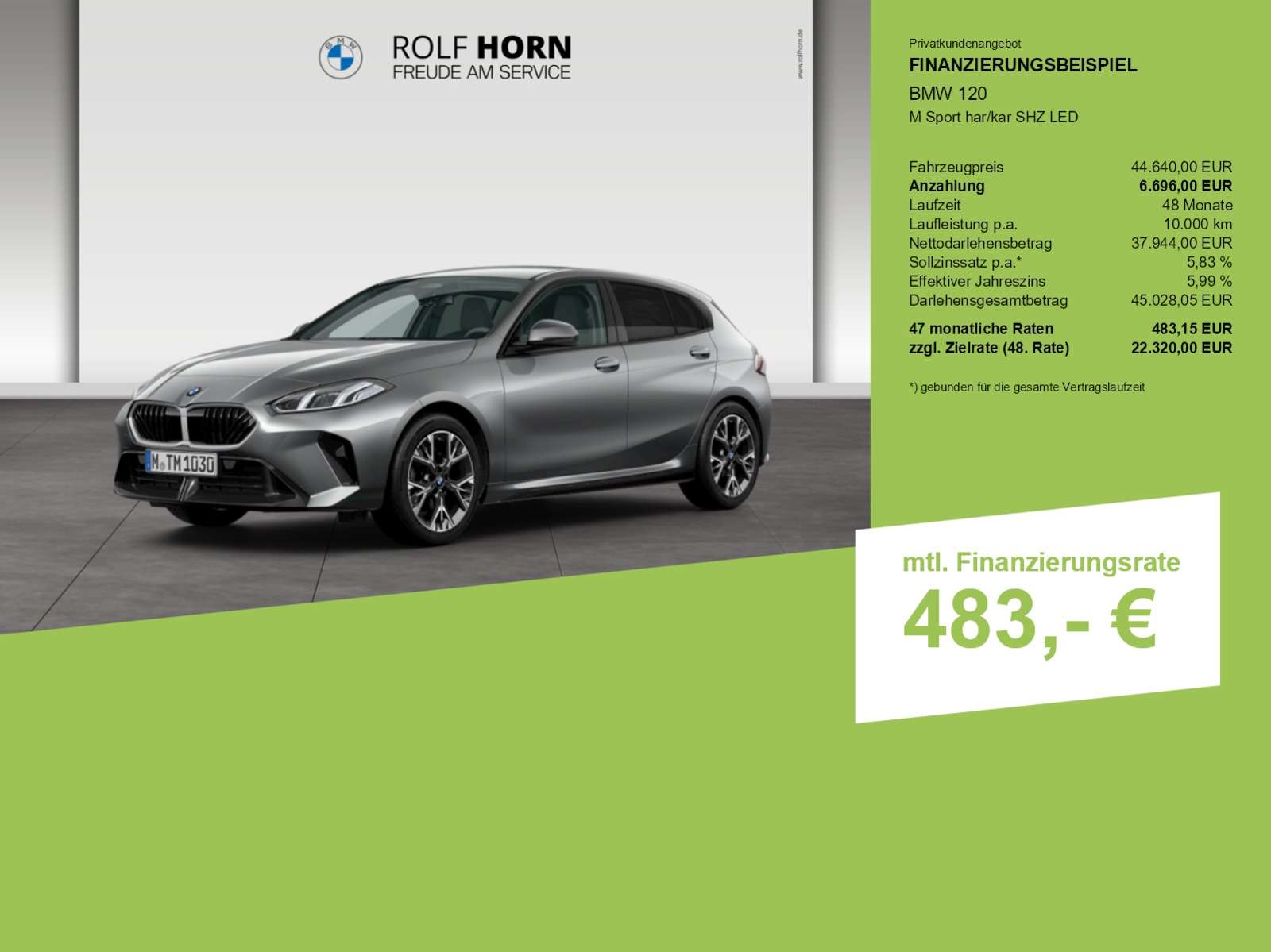 Fahrzeugbild eines BMW 1er-Reihe