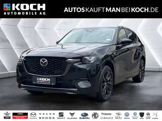 Schräge Frontansicht auf einen Mazda CX-60 , freigestellt