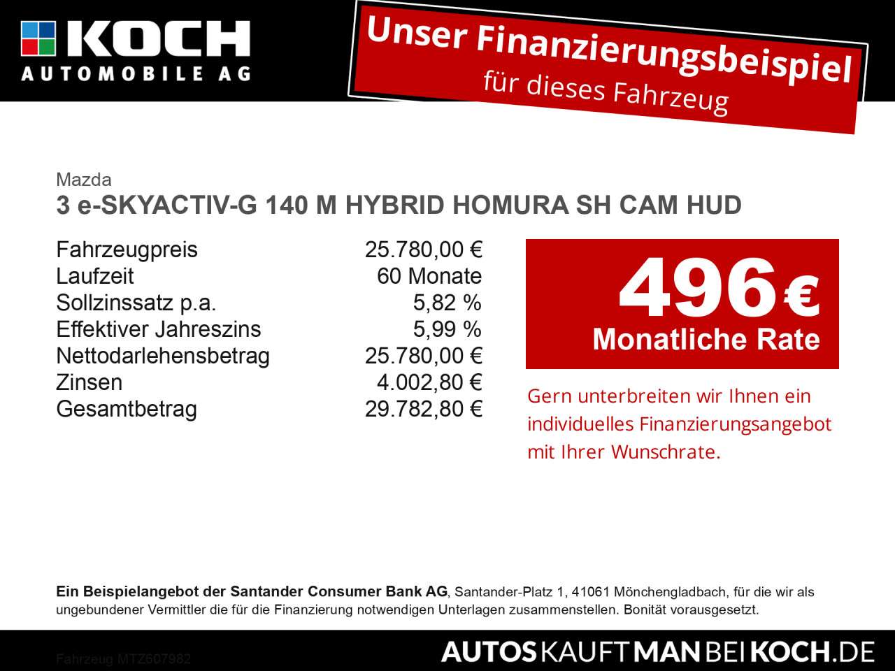 Fahrzeugbild eines Mazda Mazda3