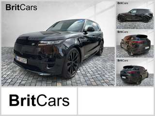 Schräge Frontansicht auf einen Land Rover Range Rover Sport , freigestellt