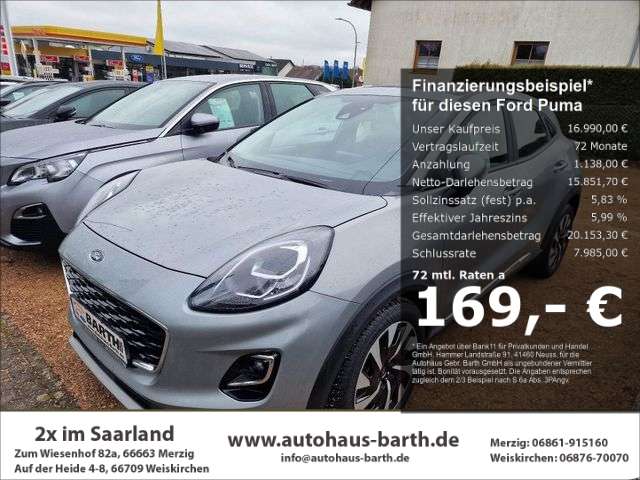 Fahrzeugbild eines Ford Puma