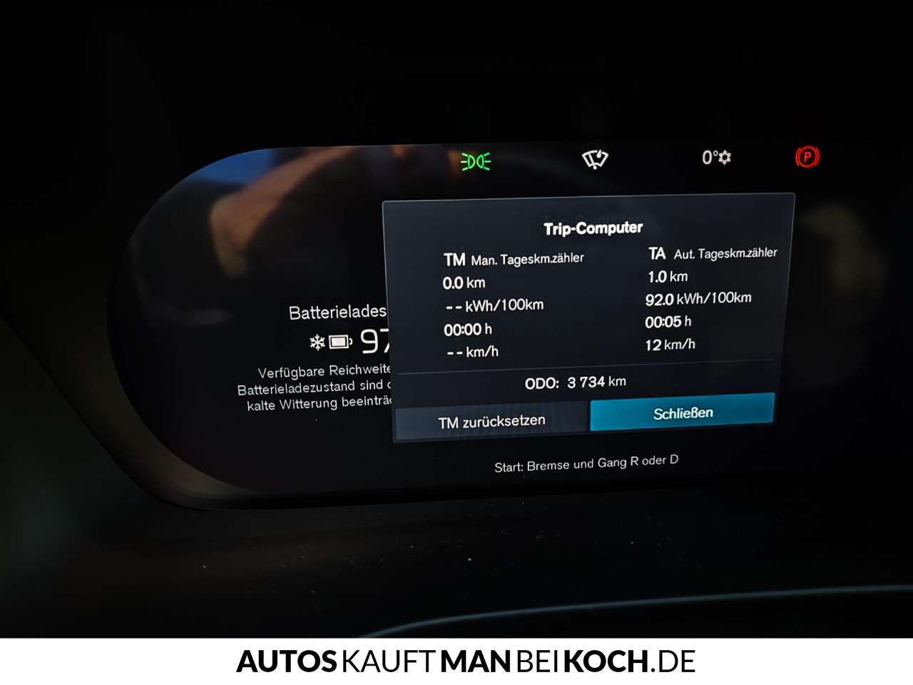 Fahrzeugbild eines Volvo EX40