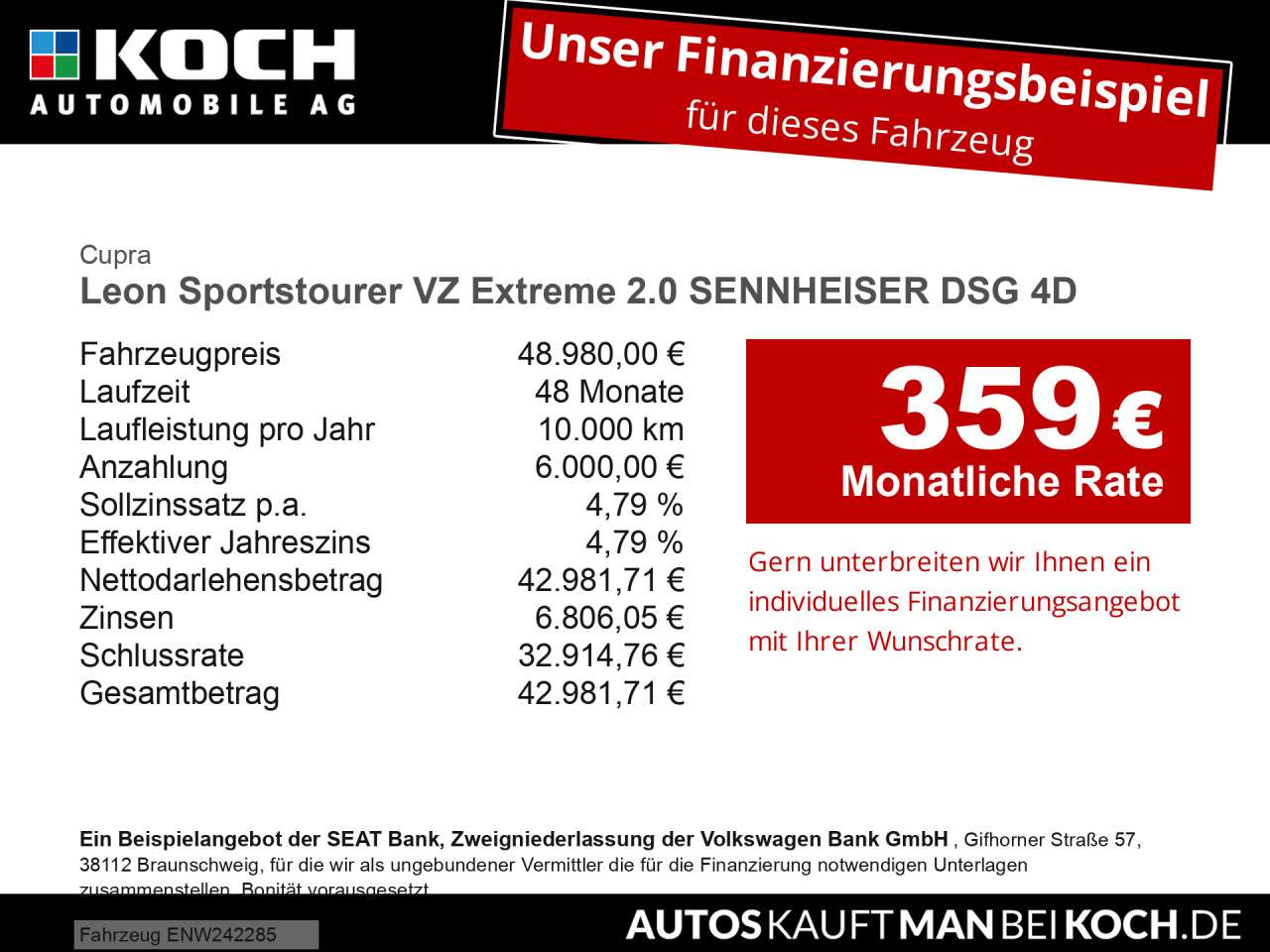 Fahrzeugbild eines CUPRA Leon