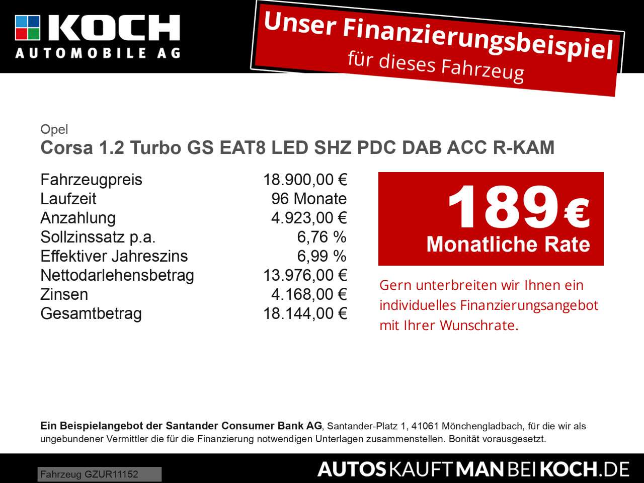Fahrzeugbild eines Opel Corsa