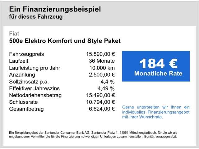 Fahrzeugbild eines Fiat 500