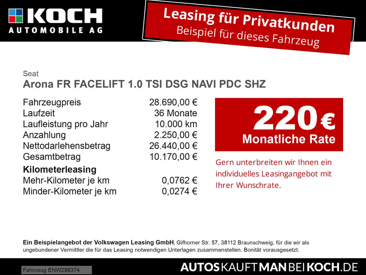 Fahrzeugbild eines SEAT Arona