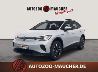 Schräge Frontansicht auf einen Volkswagen ID.4 , freigestellt