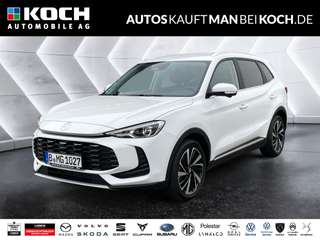 Schräge Frontansicht auf einen MG ZS , freigestellt