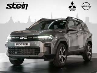 Schräge Frontansicht auf einen Dacia Bigster , freigestellt