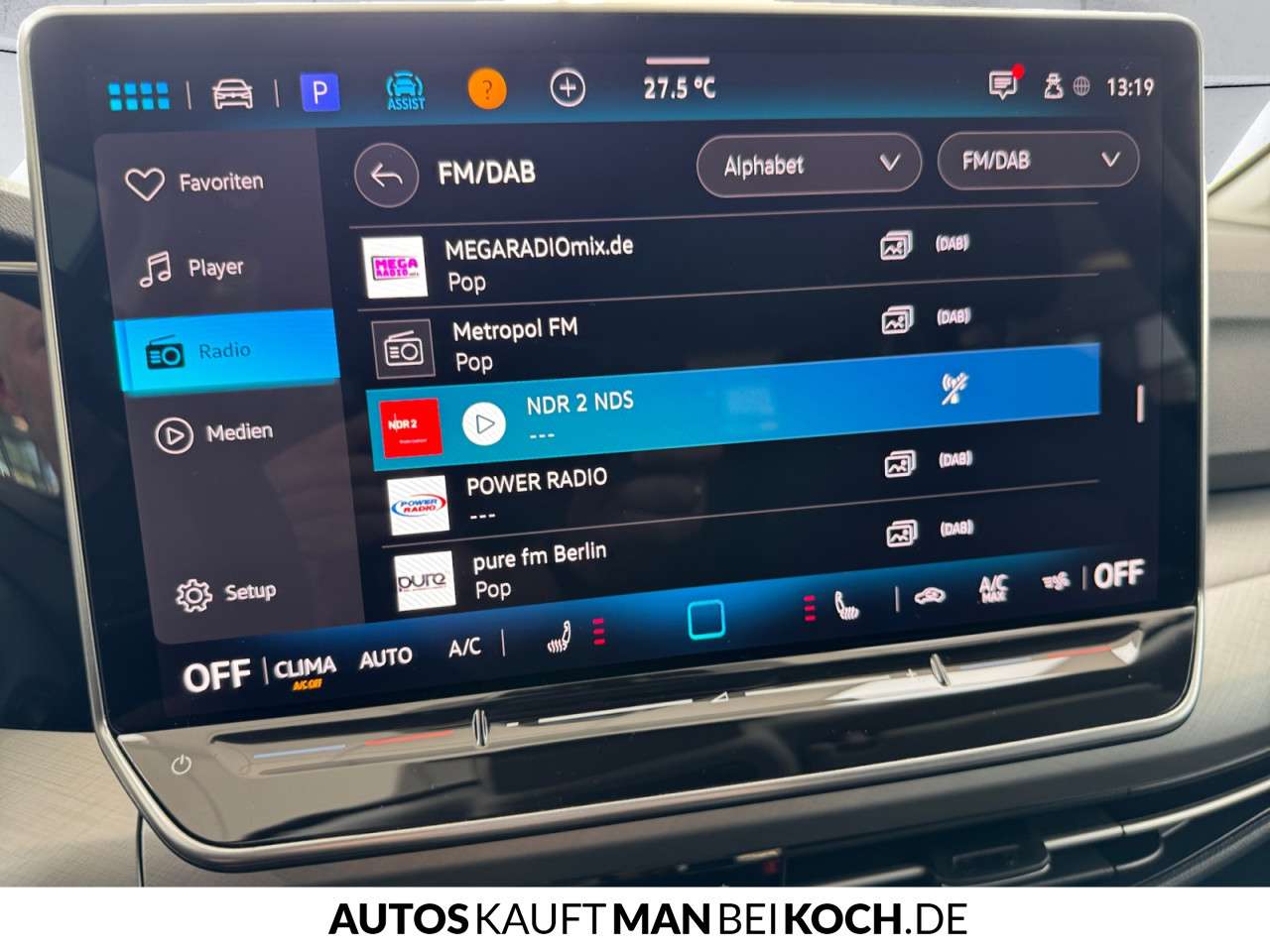 Fahrzeugbild eines Volkswagen Golf