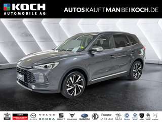 Schräge Frontansicht auf einen MG ZS , freigestellt