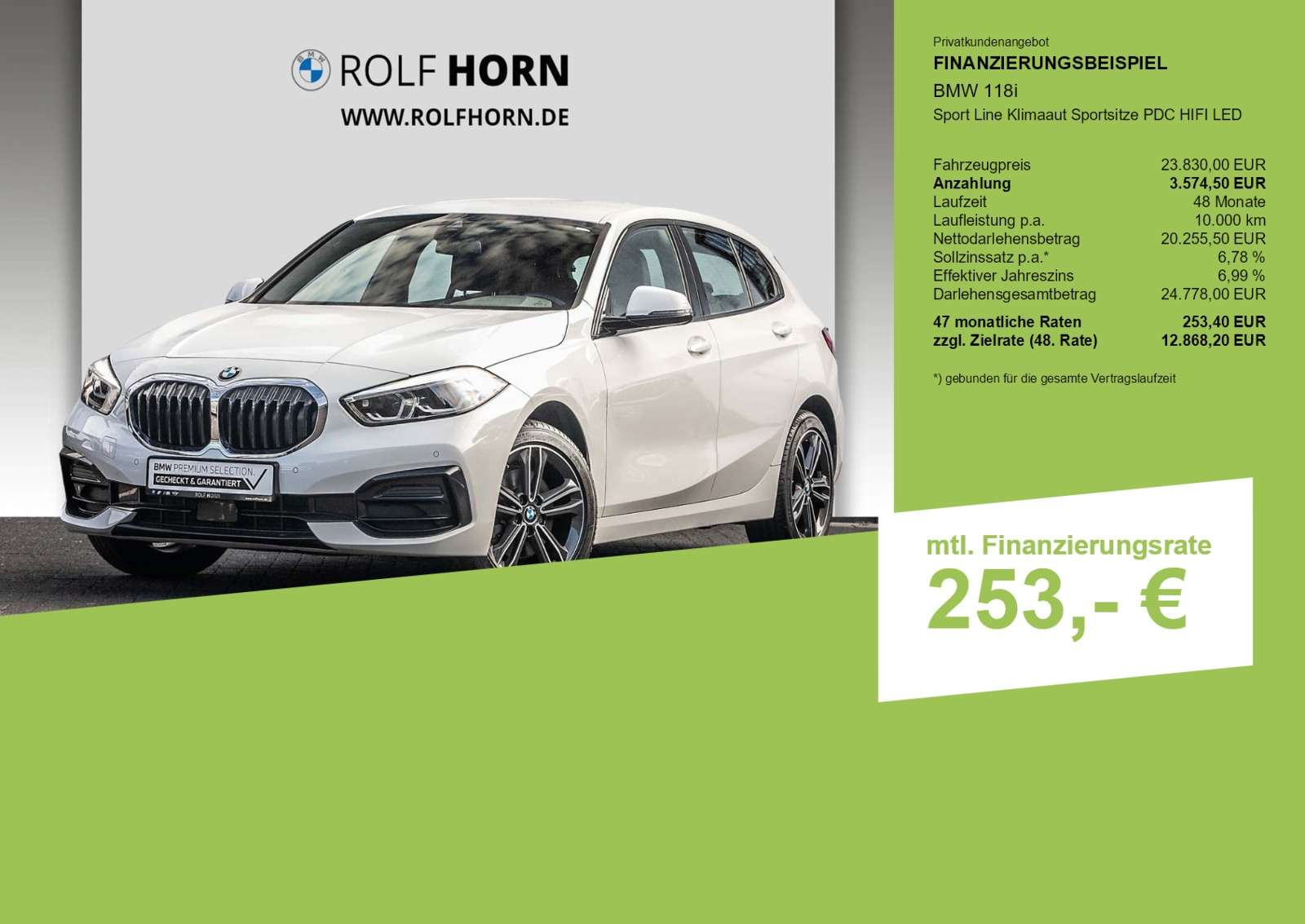 Fahrzeugbild eines BMW 1er-Reihe