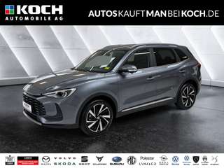 Schräge Frontansicht auf einen MG ZS , freigestellt