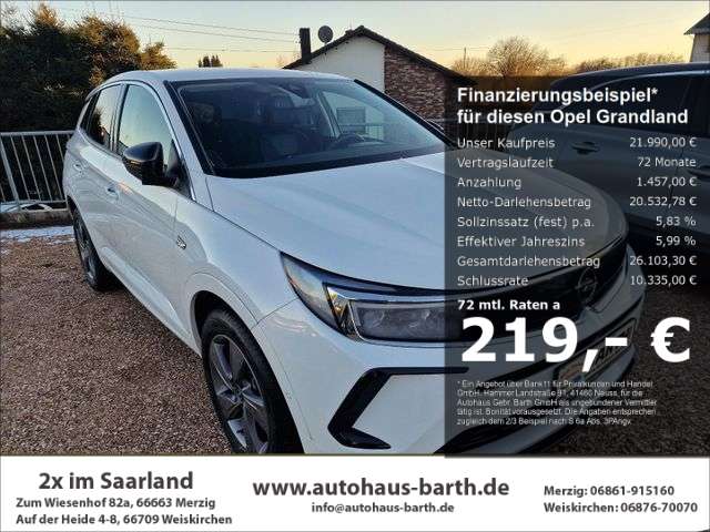 Fahrzeugbild eines Opel Grandland X