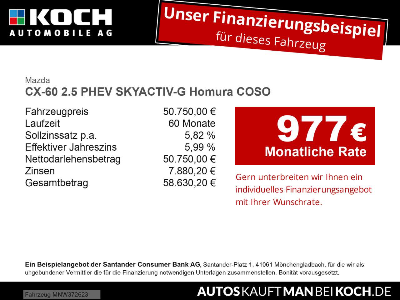 Fahrzeugbild eines Mazda CX-60