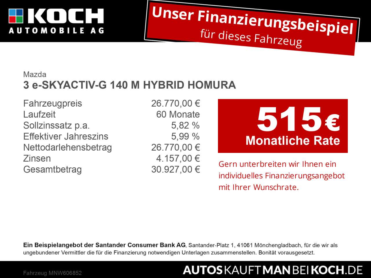 Fahrzeugbild eines Mazda Mazda3