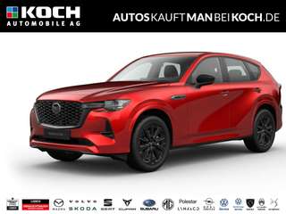 Schräge Frontansicht auf einen Mazda CX-60 , freigestellt