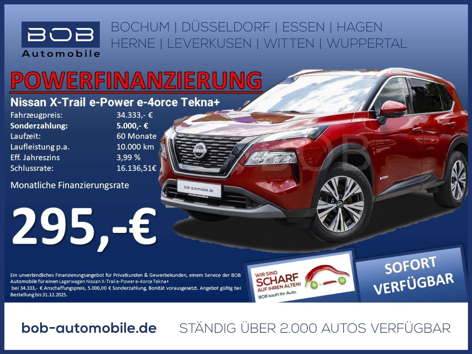 Fahrzeugbild eines Nissan X-TRAIL