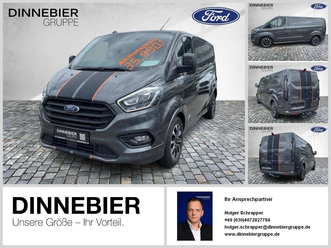 Fahrzeugbild eines Ford Transit Custom