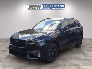 Schräge Frontansicht auf einen Mazda CX-5 , freigestellt
