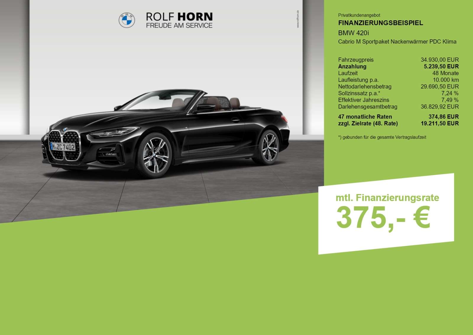Fahrzeugbild eines BMW 4er-Reihe