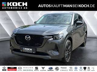 Schräge Frontansicht auf einen Mazda CX-60 , freigestellt