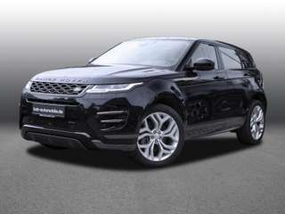 Schräge Frontansicht auf einen Land Rover Range Rover Evoque , freigestellt