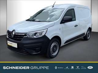 Schräge Frontansicht auf einen Renault Express , freigestellt